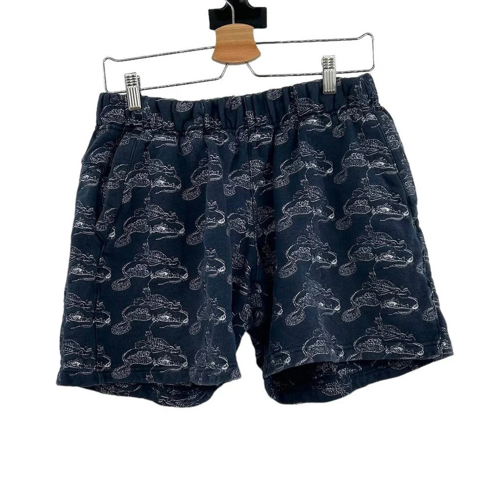 Thames London Underworld Shorts in Navy Blue /‎ White Men's Size Large